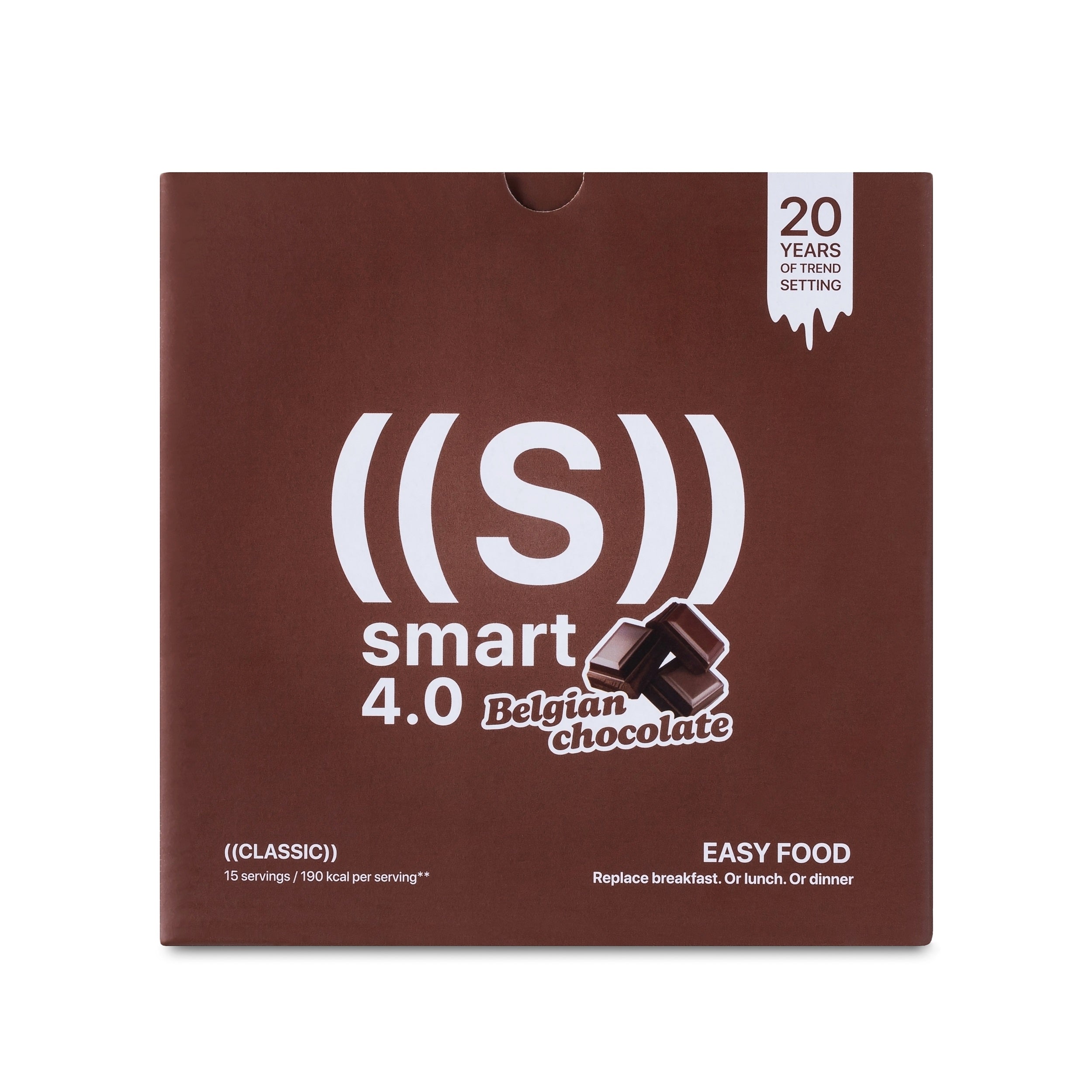 ED Smart Classic Belgian Chocolate, 15 servings