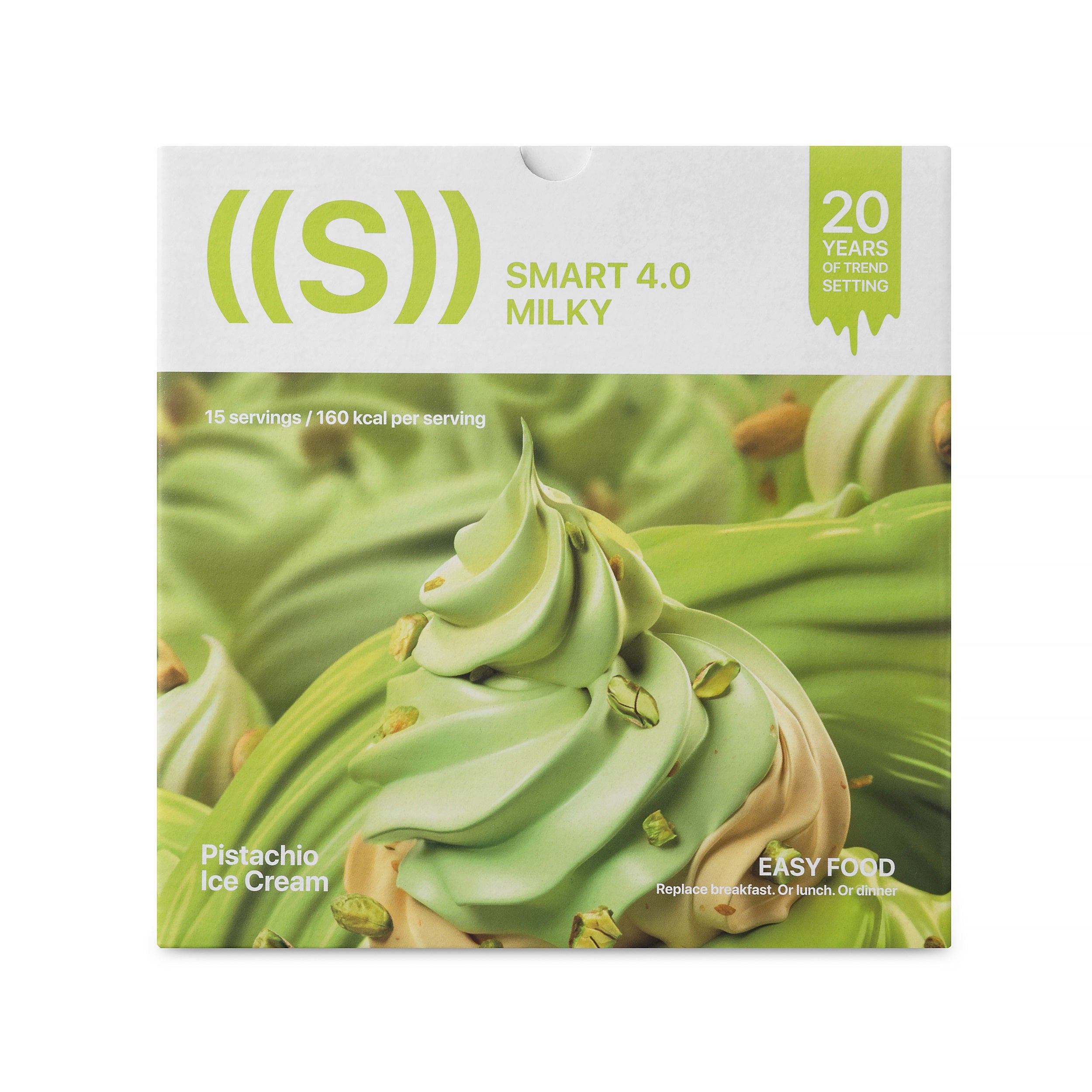 ED Smart Milky Pistachio Ice Cream, 15 servings